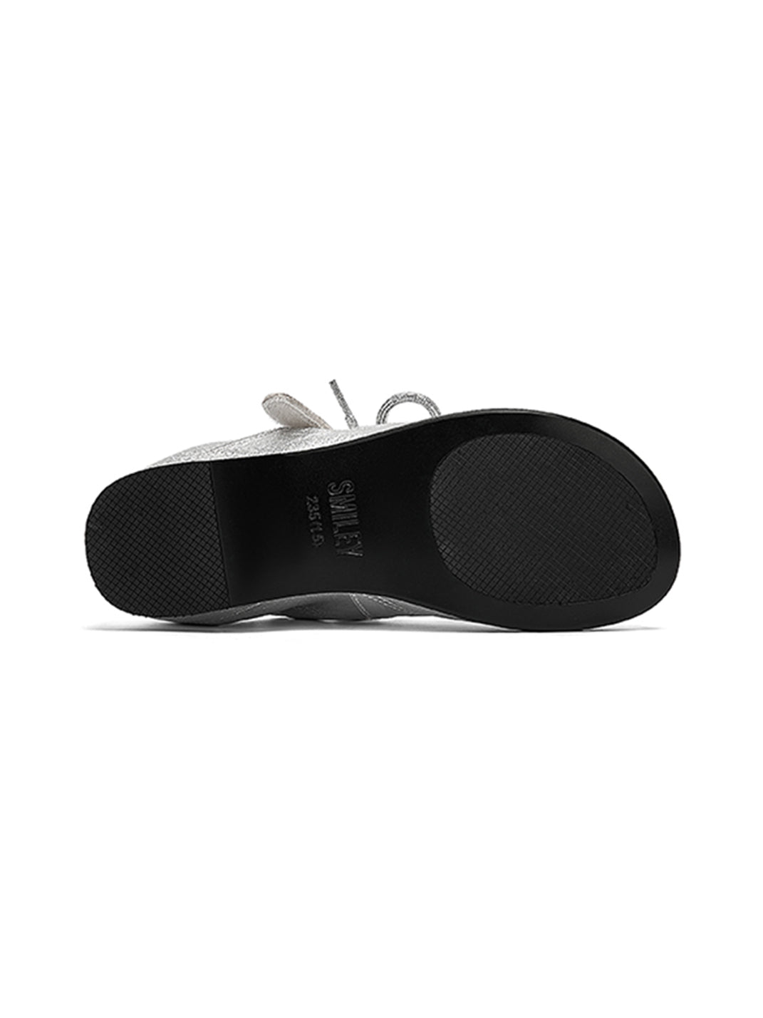 SMILEY | Ballet Flats Round Toe Shoes-Silver - PSYLOS 1, SMILEY | Ballet Flats Round Toe Shoes-Silver, Retro Trainers, SMILEY, PSYLOS 1